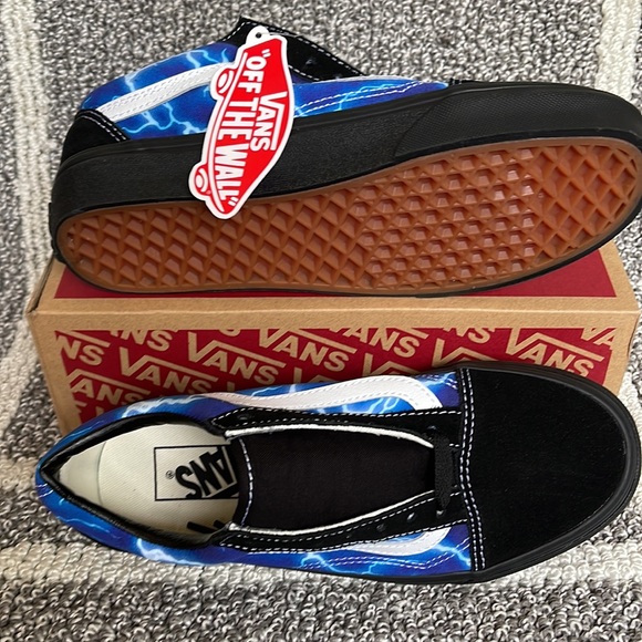 Vans Old Skool Lightning Black/Blue WMNS - Picture 4 of 16